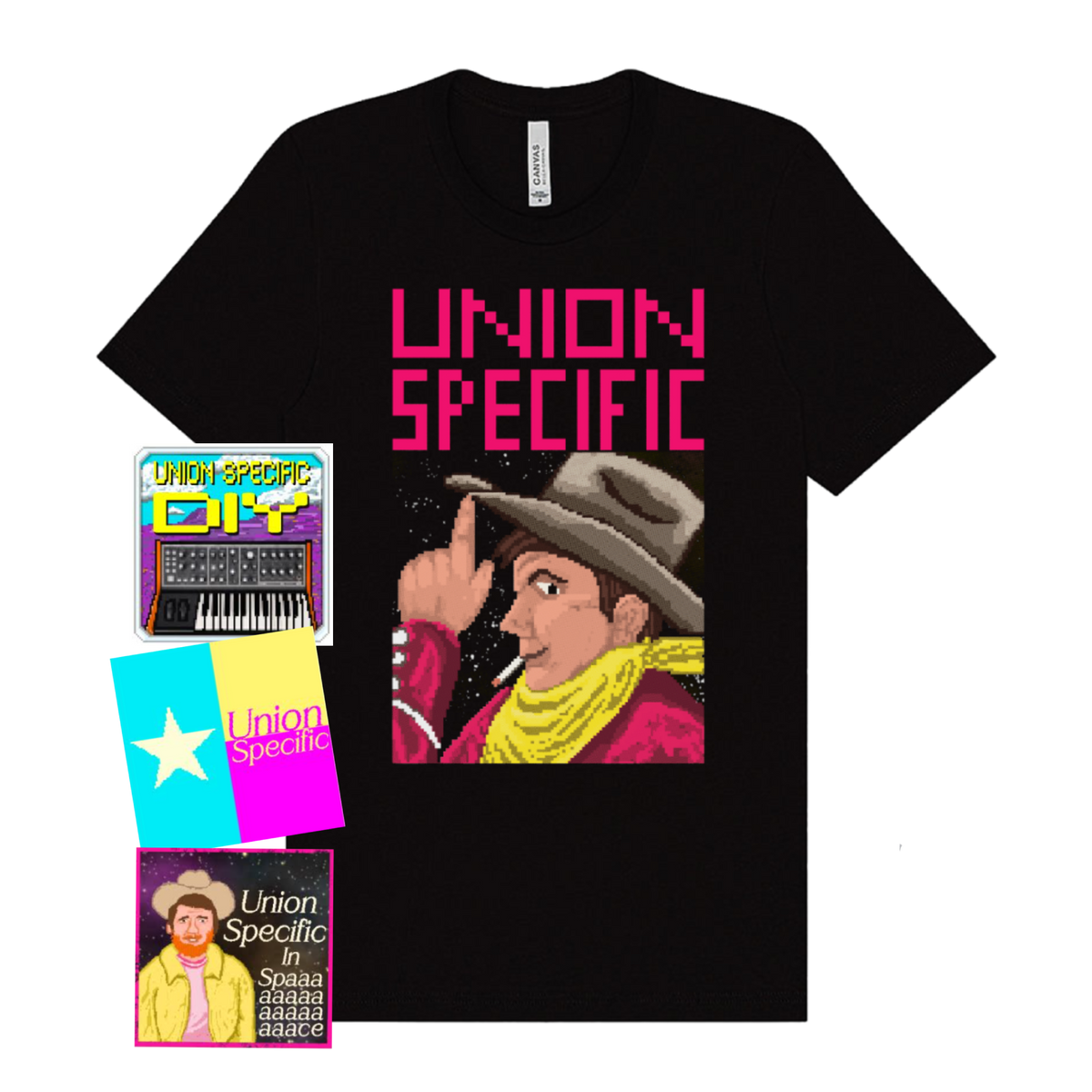 Shirt + Sticker Bundle